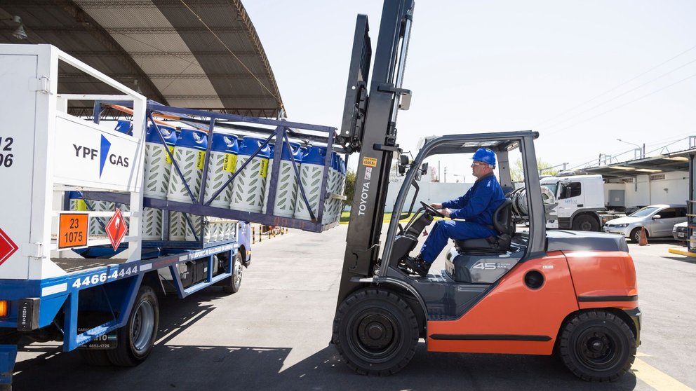 Gas licuado en la logística y el transporte