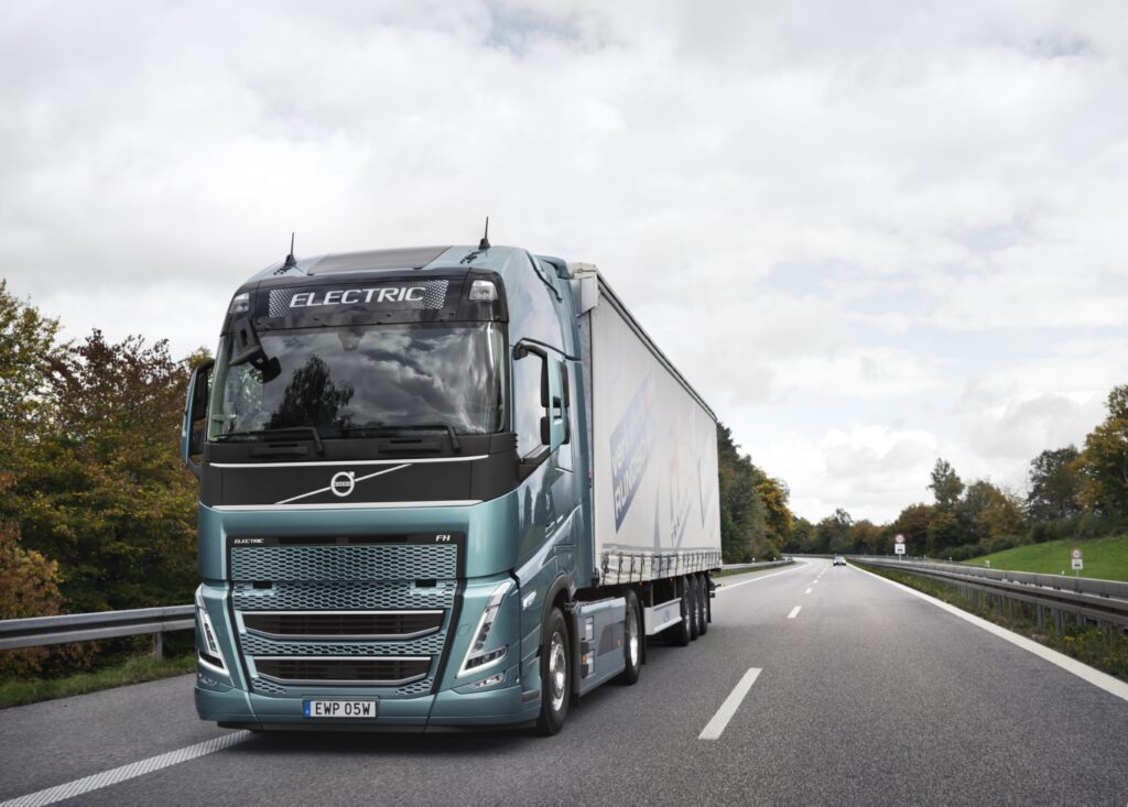 Test Volvo FH eléctrico