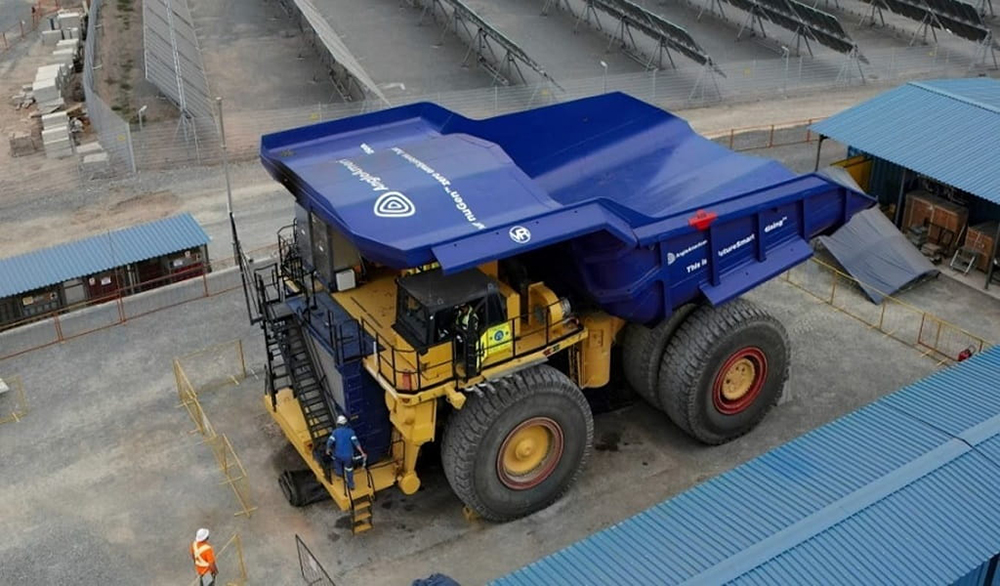 El camión a hidrógeno más grande del mundo