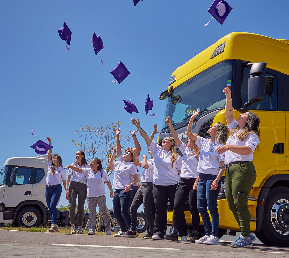 Nuevas profesionales del transporte