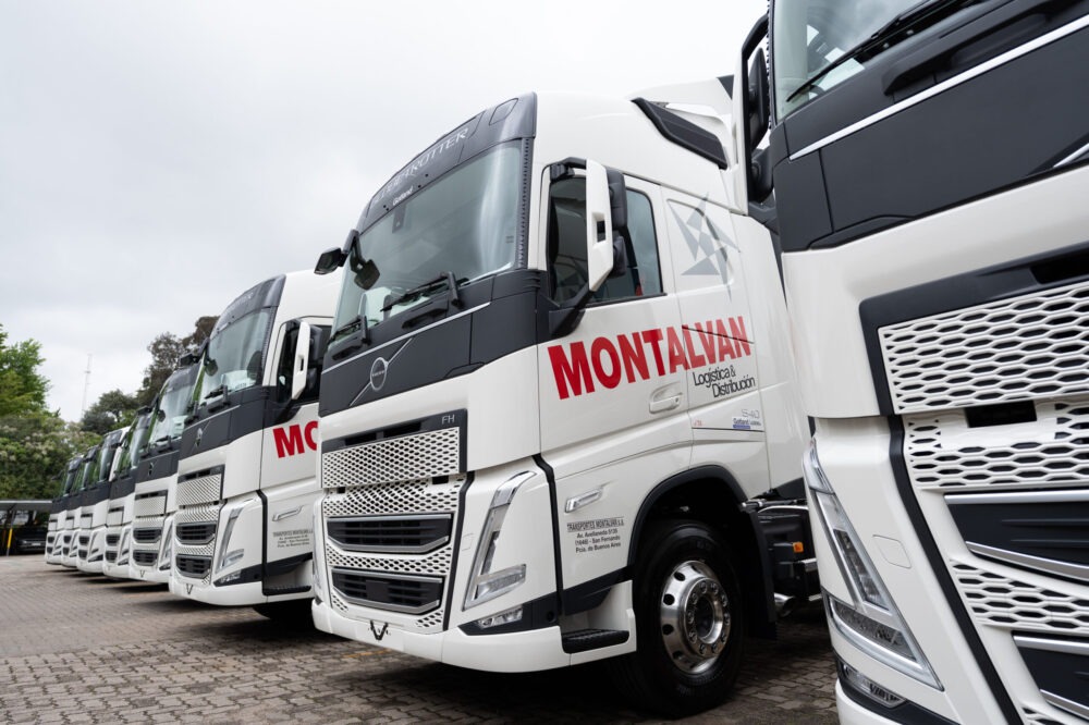 Transportes Montalvan incorpora 40 camiones Volvo