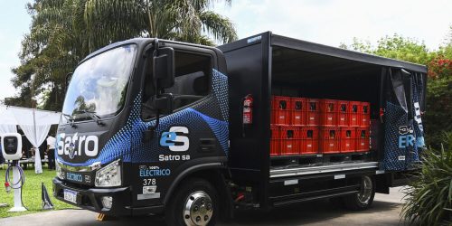 Satro-incorporó-su-primer-camión-eléctrico