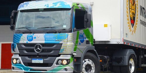 El primer camión autónomo ya opera en Sudamérica