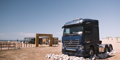 No todo es trabajo para Mercedes-Benz