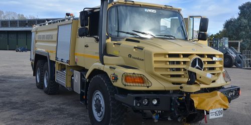 Mercedes-Benz equipó y capacitó a la FAA