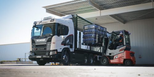 Transporte Andreu incorporó unidades para bitrenes