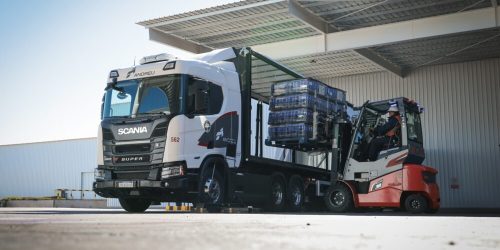 Transporte Andreu incorporó unidades para bitrenes