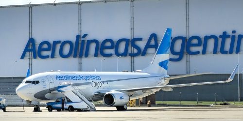 Aerolíneas Cargo sumó su primer carguero puro
