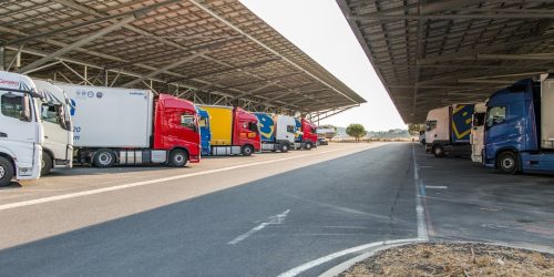 Estacionamiento para camiones