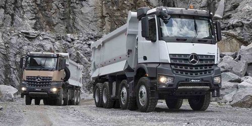 Mercedes entregó los primeros Arocs